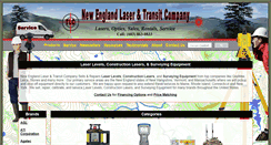 Desktop Screenshot of newenglandlaser.com